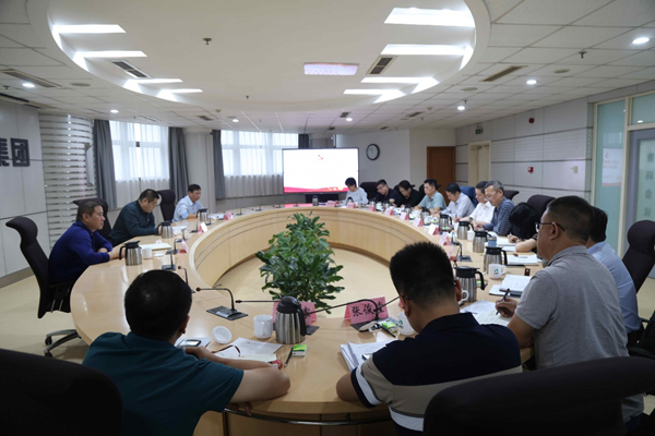 市国资委党史学习教育第三督导组到山东j9官网集团督导理论学习中心组专题学习